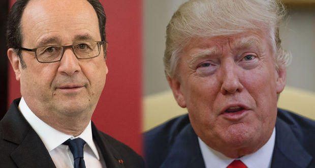 Donald Trump’ın o sözlerine François Hollande’dan tepki